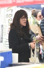 SELMA BLAIR Shopping at Farmers Market in Los Angeles 01/15/2017