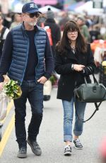 SELMA BLAIR Shopping at Farmers Market in Los Angeles 01/15/2017