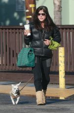 SELMA BLAIR Walks Her Dog Out in Studio City 01/24/2017