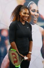 SERENA WILLIAMS at Wilson Racquet Promotiton in Melbourne 01/12/2017