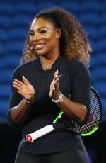 SERENA WILLIAMS at Wilson Racquet Promotiton in Melbourne 01/12/2017