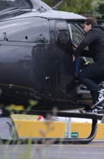 SERENA WILLIAMS Boarding a Helicopter in Auckland 12/31/2016