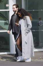SERENA WILLIAMS Boarding a Helicopter in Auckland 12/31/2016