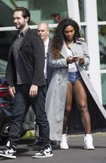 SERENA WILLIAMS Boarding a Helicopter in Auckland 12/31/2016