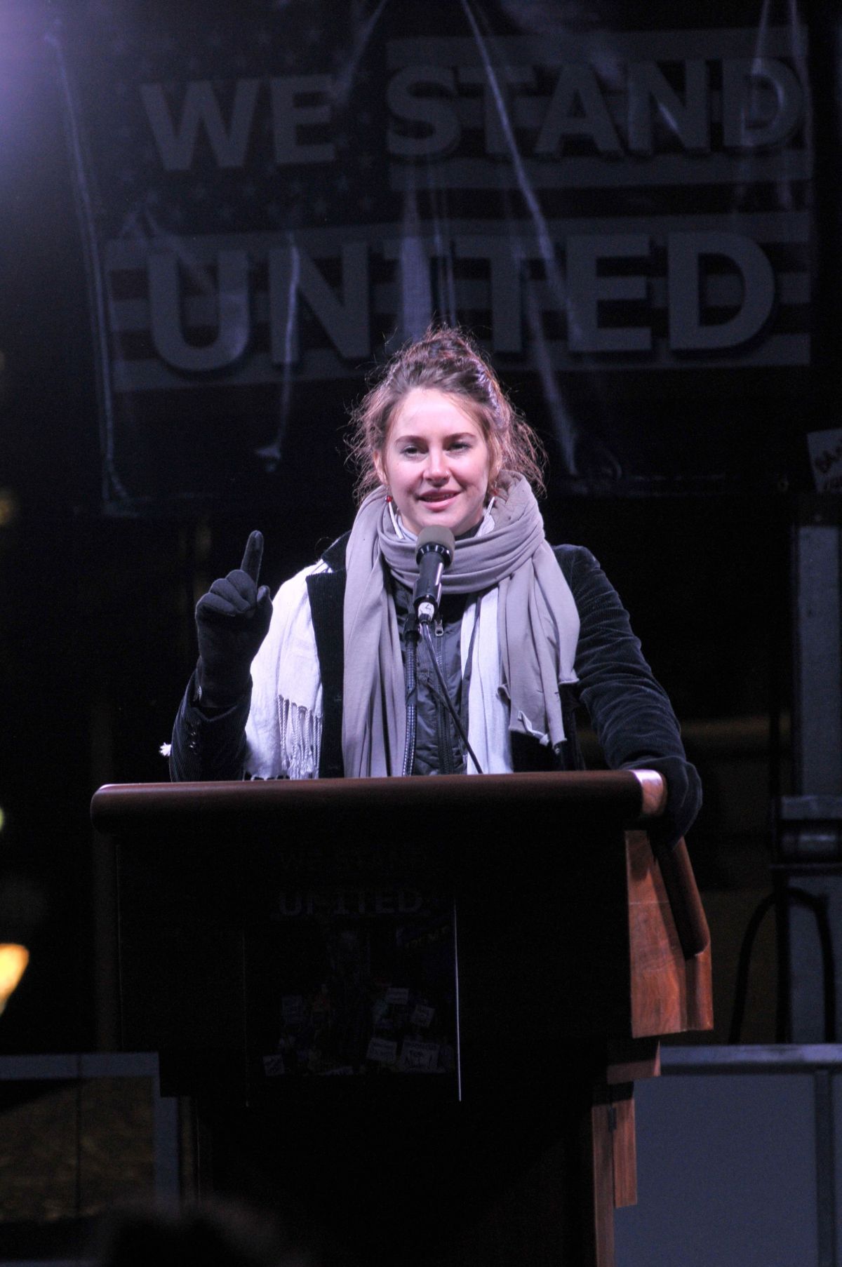 SHAILENE WOODLEY at Anti-Trump Rally in New York 01/19/2017 SHAILENE WOODLEY at Anti-Trump Rally in New York 01/19/2017