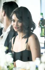 SHANINA SHAIK Out for Lunch in Melbourne 01/13/2017