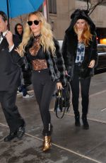 SHANNON BEX and AUNDREA FIMBERS Out in New York 01/28/2017