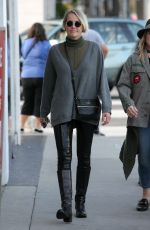 SHARON STONE Out and About in Beverly Hills 01/08/2017