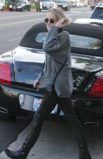 SHARON STONE Out and About in Beverly Hills 01/08/2017
