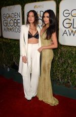SHAY MITCHELL at 74th Annual Golden Globe Awards in Beverly Hills 01/08/2017