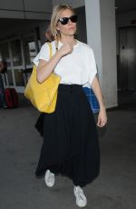 SIENNA MILLER Arrives at LAX Airport in Los Angeles 01/05/2017