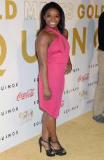 SIMONE BILES at Life is Good at Gold Meets Golden Event in Los Angeles 01/07/2017