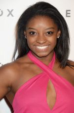 SIMONE BILES at Life is Good at Gold Meets Golden Event in Los Angeles 01/07/2017