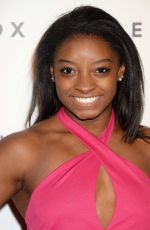 SIMONE BILES at Life is Good at Gold Meets Golden Event in Los Angeles 01/07/2017