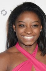 SIMONE BILES at Life is Good at Gold Meets Golden Event in Los Angeles 01/07/2017