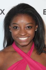SIMONE BILES at Life is Good at Gold Meets Golden Event in Los Angeles 01/07/2017