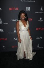 SIMONE BILES at Weinstein Company and Netflix Golden Globe Party in Beverly Hills 01/08/2017