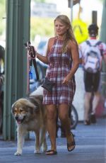 SIMONE CALLAHAN Walks Her Dog Out in Melbourne 01/12/2017