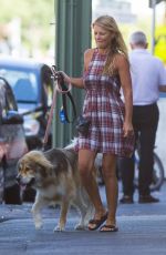 SIMONE CALLAHAN Walks Her Dog Out in Melbourne 01/12/2017