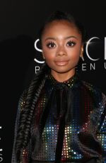 SKAI JACKSON at ‘The Space Between Us’ Premiere in Los Angeles 01/17/2017