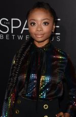 SKAI JACKSON at ‘The Space Between Us’ Premiere in Los Angeles 01/17/2017