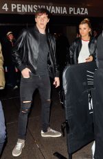 SOFIA RICHIE at Knicks vs Magic Game at Madison Square Garden 01/02/2017