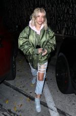 SOFIA RICHIE Leaves a Dinner in West Hollywood 01/16/2017