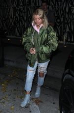 SOFIA RICHIE Leaves a Dinner in West Hollywood 01/16/2017