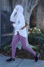 SOFIA RICHIE Leaves a Gym in Beverly Hills 01/24/2017