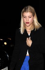 SOFIA RICHIE Night Out in London 01/19/2017