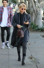 SOFIA RICHIE Out and About in Los Angeles 01/17/2017