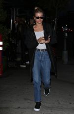 SOFIA RICHIE Out for Dinner in West Hollywood 01/09/2017