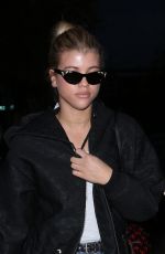 SOFIA RICHIE Out for Dinner in West Hollywood 01/09/2017