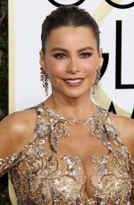 SOFIA VERGARA at 74th Annual Golden Globe Awards in Beverly Hills 01/08/2017