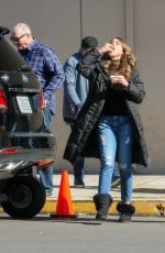 SOFIA VERGARA on the Set of Modern Family in Culver City 01/25/2017