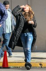 SOFIA VERGARA on the Set of Modern Family in Culver City 01/25/2017