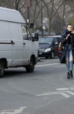 SOFIE VALKIERS Arrives at Christioan Dior Fashion Show in Paris 01/23/2017