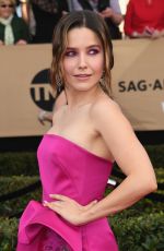 SOPHIA BUSH at 23rd Annual Screen Actors Guild Awards in Los Angeles 01/29/2017