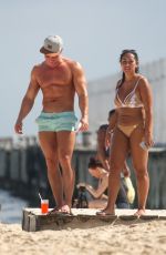 SOPHIE KASAEI in Bikini with Her Boyfriend on the Beach in Cancun 01/05/2017