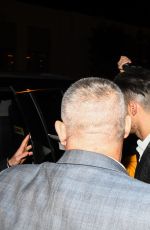 SOPHIE TURNER and Joe Jonas at Catch LA in West Hollywood 01/06/2017
