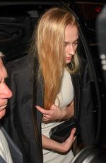 SOPHIE TURNER and Joe Jonas at Catch LA in West Hollywood 01/06/2017