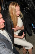 SOPHIE TURNER and Joe Jonas at Catch LA in West Hollywood 01/06/2017