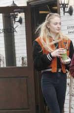 SOPHIE TURNER and Joe Jonas Leaves Alfred Coffee in Los Angeles 01/18/2017