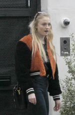 SOPHIE TURNER and Joe Jonas Leaves Alfred Coffee in Los Angeles 01/18/2017