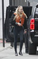 SOPHIE TURNER and Joe Jonas Leaves Alfred Coffee in Los Angeles 01/18/2017