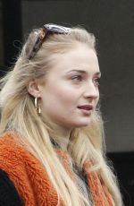 SOPHIE TURNER and Joe Jonas Leaves Alfred Coffee in Los Angeles 01/18/2017