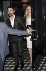 SOPHIE TURNER and Joe Jonas Leaves Craig