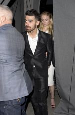 SOPHIE TURNER and Joe Jonas Leaves Craig