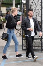 SOPHIE TURNER and Joe Jonas Out in Beverly Hills 01/05/2017