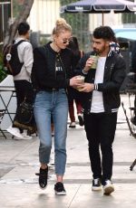 SOPHIE TURNER and Joe Jonas Out in Beverly Hills 01/05/2017